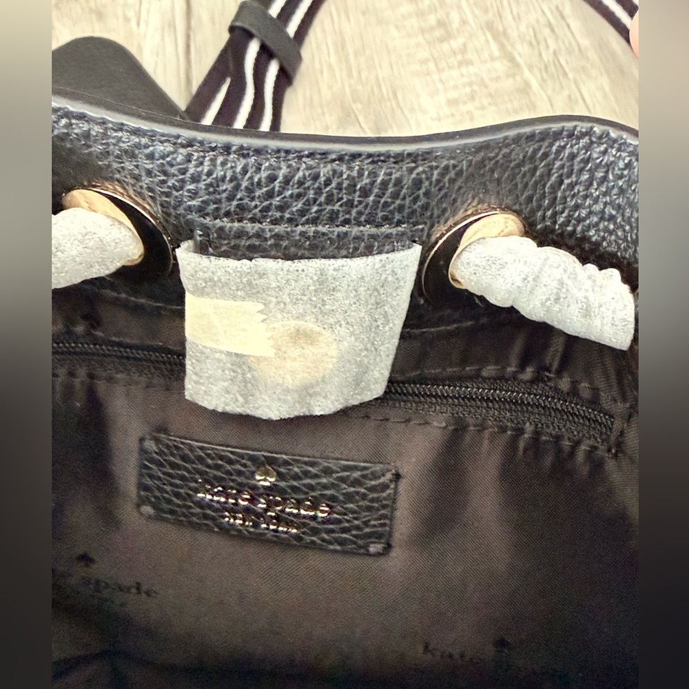 New Kate Spade Mini Bucket bag Rosie in Black - Picture 8 of 10